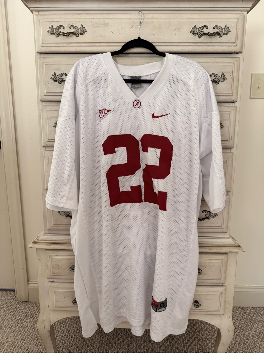 Vintage Alabama Crimson #22 Tide Football College-NCAA Nike Jersey 5XL